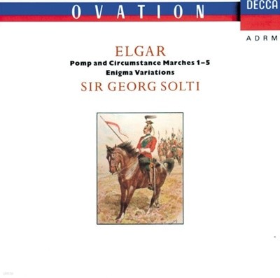 Elgar (엘가) : Pomp And Circumstance Marches 1-5 (위풍당당 행진곡 & 이니그마 변주곡) (독일발매)솔티 (Georg Solti)