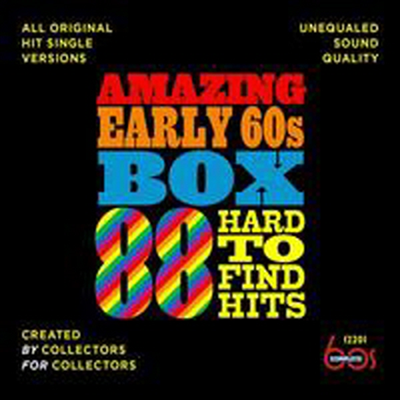 Various Artists - Amazing Early 60S Box: 88 Hard-To-Find Hits (Box Set) (3CD)