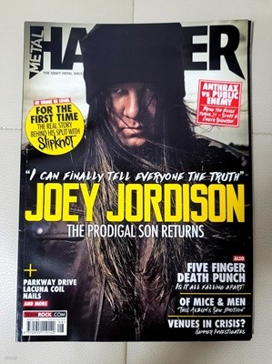 METAL HAMMER MAGAZINE (Żܸ Ű) 2016 8 285ȣ - Ŀ: Joey Jordison Slipknot (  )