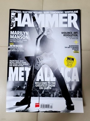 METAL HAMMER MAGAZINE (Żܸ Ű) 2017 10 301ȣ - Ŀ: METALLICA (Żī)