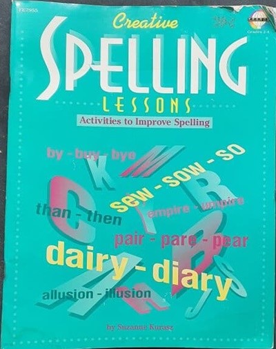 Creative Spelling Lessons: 2-4 Paperback