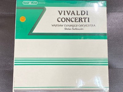 [LP] 스테판 수트코프스키 - Stefan Sutkowski - Vivaldi Instrumental Concertos LP [미개봉] [U.S반]