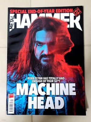 METAL HAMMER MAGAZINE (메탈햄머 매거진) 2018년 1월 304호 - 커버: MACHINE HEAD (머신헤드)