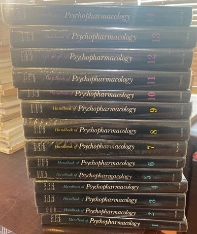 [실사진]Handbook Of Psychopharmacology 1~14권 세트