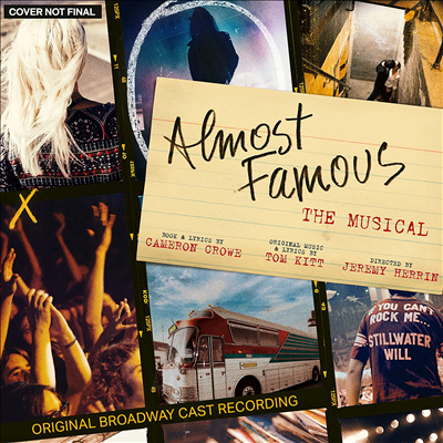 O.S.T. — Almost Famous - The Musical (올모스트 페이머스 뮤지컬) (Original Cast Recording) 앨범 커버
