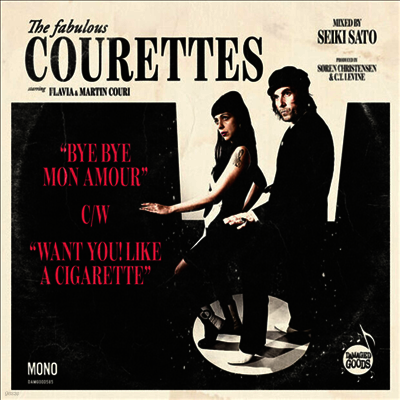 Courettes — Bye Bye Mon Amour 앨범 커버