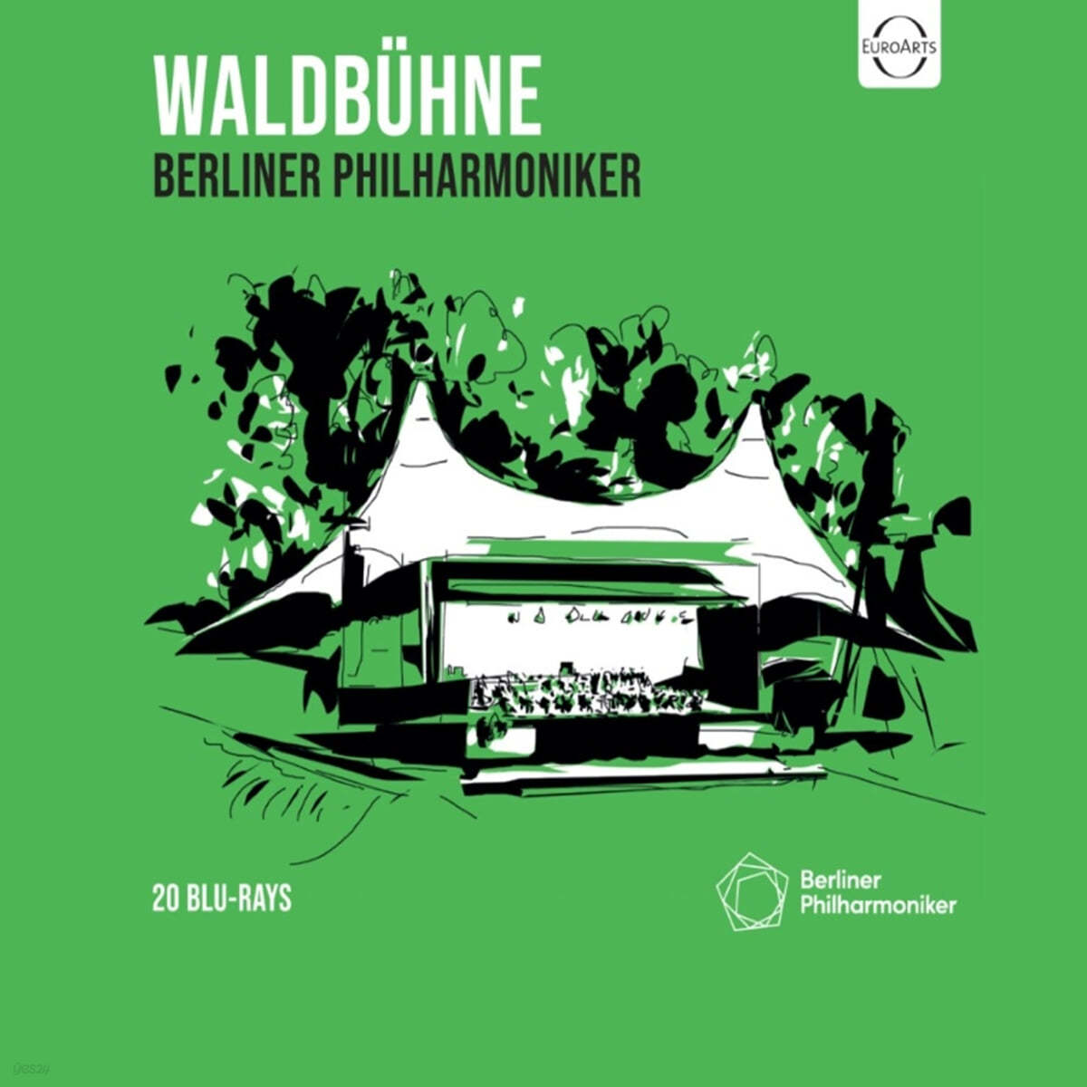 베를린 필 발트뷔네 콘서트 1998-2022 (Waldbuhne: 20 Concerts Filmed Between 1998-2022)