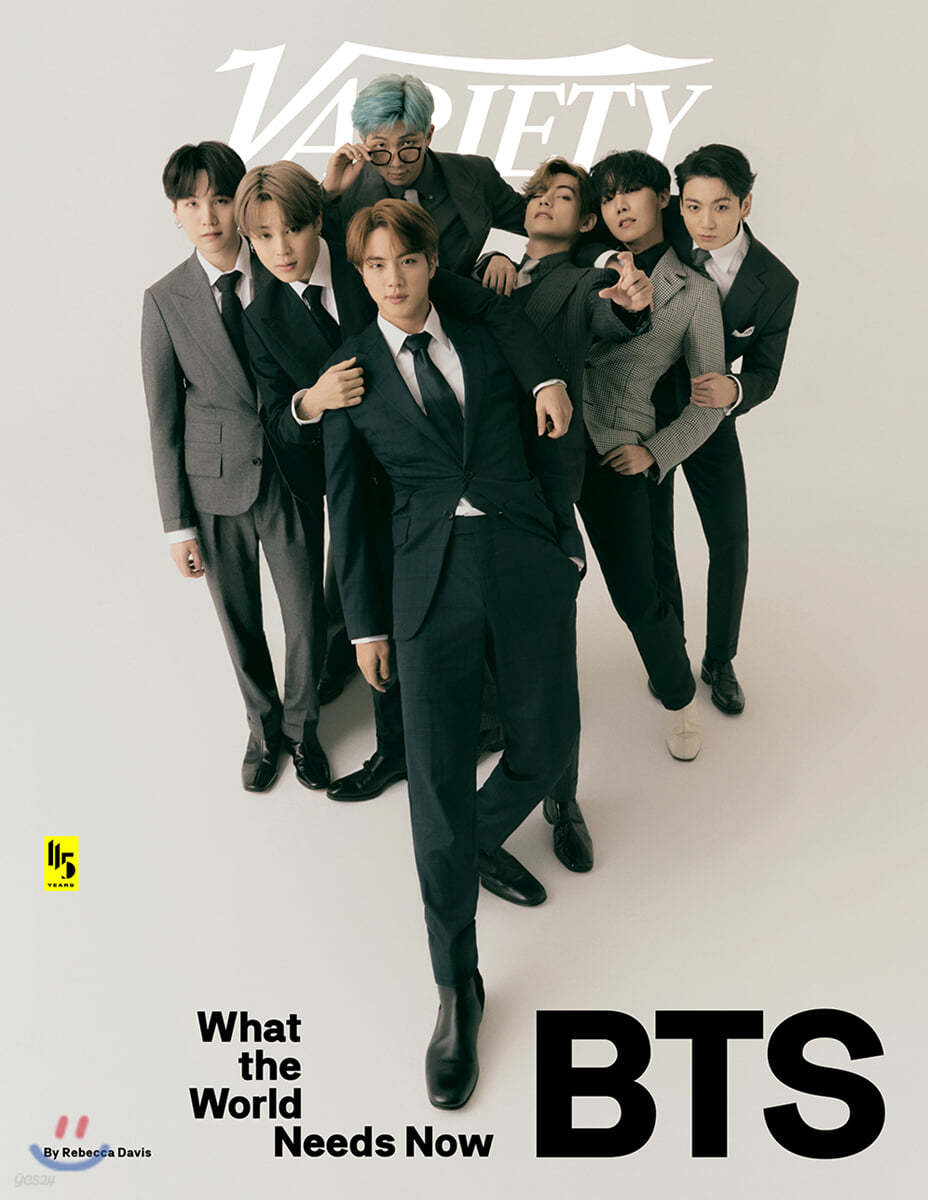 Variety (주간) : 2020년 09월 29일 : BTS 방탄소년단 커버