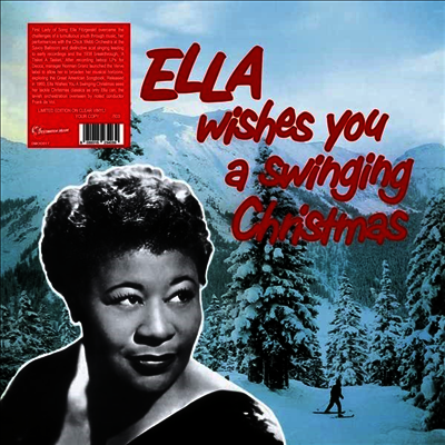 Ella Fitzgerald — Ella Wishes You A Swinging Christmas 앨범 커버