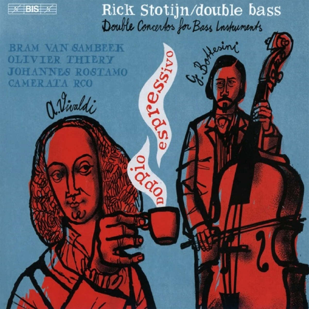 Rick Stotijn 더블 베이스를 위한 이중 협주곡 - 비발디 / 보테시니 / 에른스트 (Doppio Espressivo - Double Concertos For Bass Intrument)