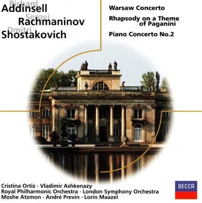 Addinsell (애딘셀) : Shostakovich: Piano Concerto No. 2 (쇼스타코비치 : 피아노 협주곡) -  아쉬케나지 (Vladimir Ashkenazy)(독일발매)