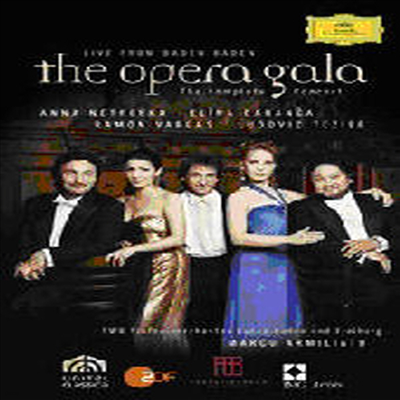   (ٵ-ٵ ̺) (The Opera Gala (Live from Baden-Baden) (ѱ۹ڸ)(DVD) - Anna Netrebko