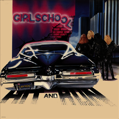 Girlschool — Hit & Run (Remastered) 앨범 커버