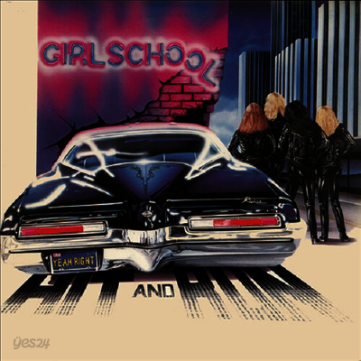 Girlschool - Hit & Run (Ltd)(Remastered)(Strawberry Pink Vinyl)(LP)