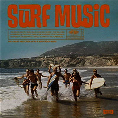 Various Artists — Surf Music: The Californian Vibes 앨범 커버