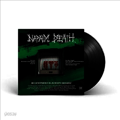 Napalm Death - Resentment is Always Seismic - a final throw of Throes (LP)
