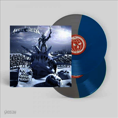 Helloween - My God-Given Right (Ltd)(Gatefold)(Blue/Grey Bi-Colored Vinyl)(2LP)