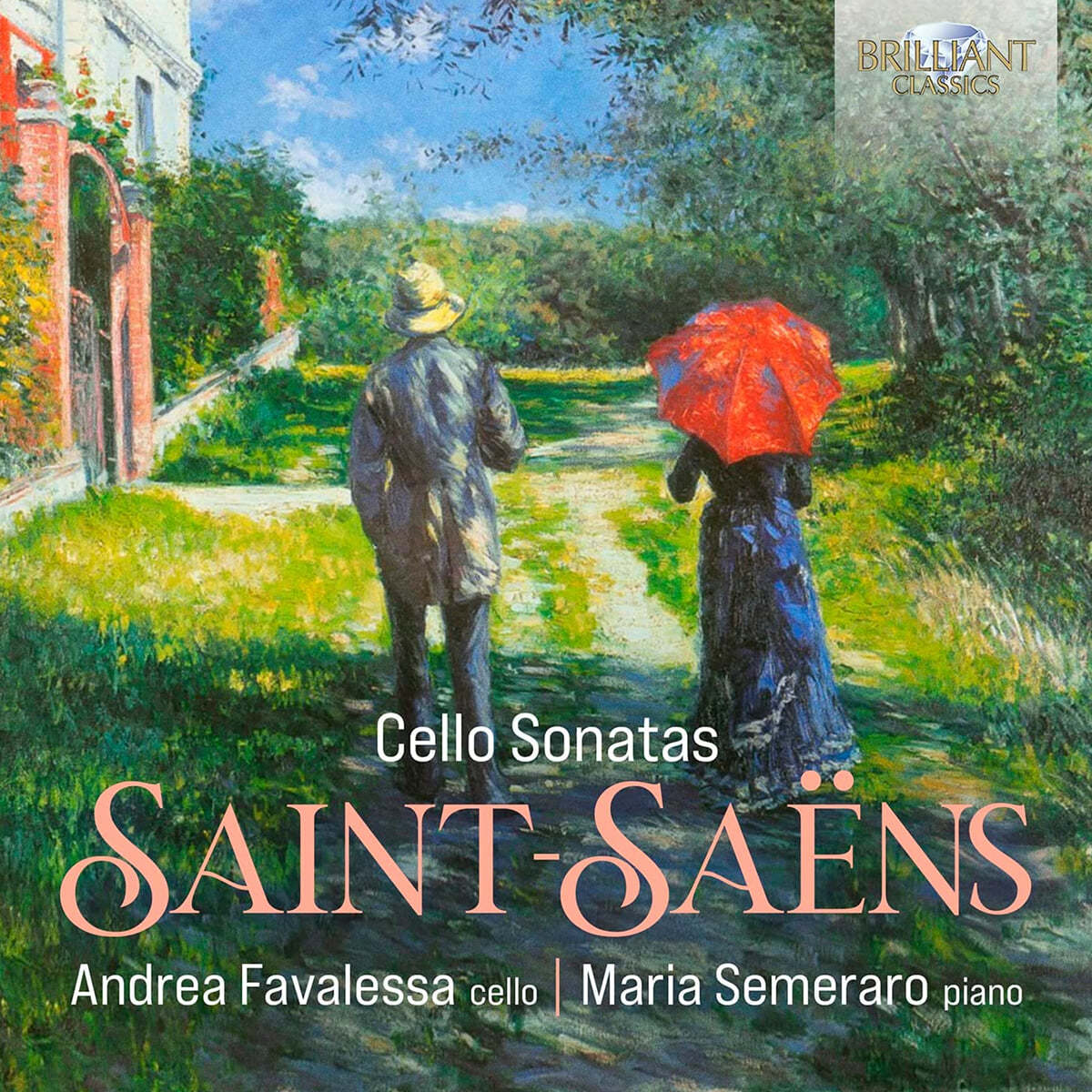 Andrea Favalessa / Maria Semeraro 생상스: 첼로 소나타 1~2번 (Saint-Saens: Cello Sonatas)