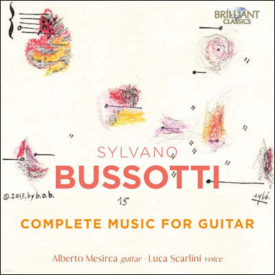 Alberto Mesirca 부소티: 기타 작품 전곡 (Bussotti: Complete Music for Guitar)