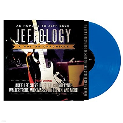 Tribute To Jeff Beck - Jeffology - An Homage To Jeff Beck (Blue Vinyl)(LP)