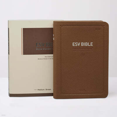 영문 ESV BIBLE (중/단본/색인/무지퍼/브라운)