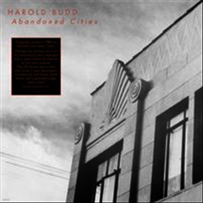 Harold Budd — Abandoned Cities 앨범 커버