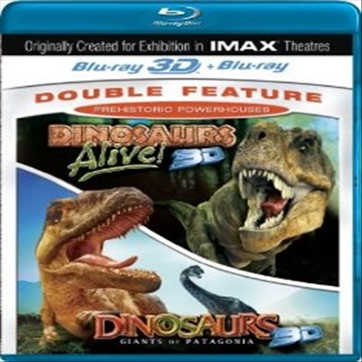 Prehistoric Powerhouses Double Feature: Dinosaurs Alive! / Dinosaurs: Giants of Patagonia (丯 ĿϿ콺  ) (ѱ۹ڸ)(Blu-ray) (2007)