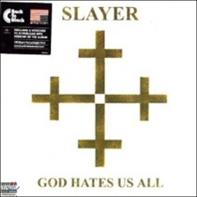 Slayer — God Hates Us All (Back To Black Series) 앨범 커버