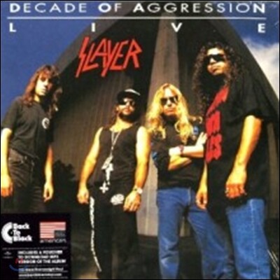 Slayer — Live: Decade Of Aggression (Back To Black Series) 앨범 커버