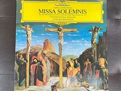 [LP] 번스타인 - Leonard Bernstein - Beethoven Missa Solemnis (장엄 미사) 2Lps [성음-라이센스반]