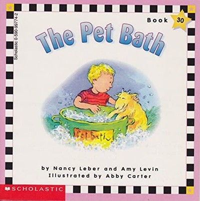 The pet bath (Scholastic phonics readers) Paperback