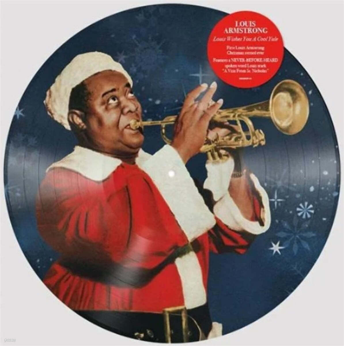 Louis Armstrong (루이 암스트롱) - Louis Wishes You a Cool Yule [픽처디스크 LP]
