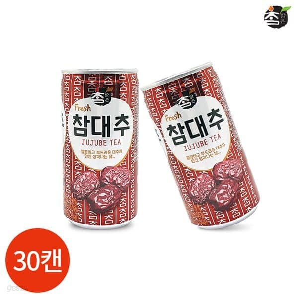 대일 참맑은 참대추 175ml x 30캔