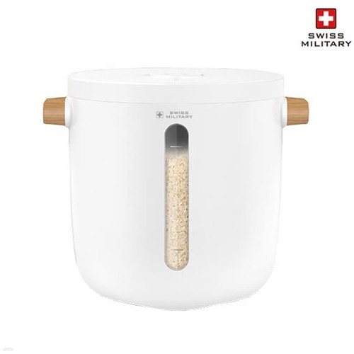 [스위스밀리터리] 스마트 진공 쌀통 12kg (SMA-RC12K/신선한보관/자동압력감지)