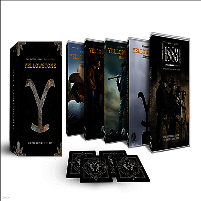 Yellowstone: The Dutton Legacy Collection (Limited Edition Gift Set) (옐로우스톤: 더 듀톤 레거시 컬렉션) (2018)(지역코드1)(한글무자막)(DVD)