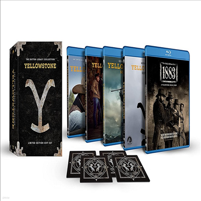 Yellowstone: The Dutton Legacy Collection (Limited Edition Gift Set) (ο콺:   Ž ÷) (2018)(ѱ۹ڸ)(Blu-ray)