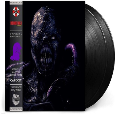 Capcom Sound Team - Resident Evil 3: Nemesis (Ʈ ̺ 3 : ׸޽ý) (Original Game Soundtrack)(180g 2LP)