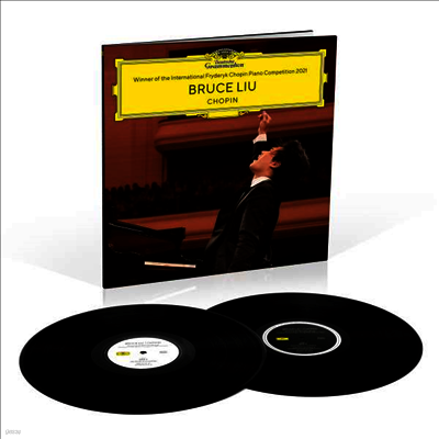 Bruce Liu — 브루스 리우 - 쇼팽 콩쿠르 18회 우승자 앨범 (Bruce Liu - Winner of the 18th International Fryderyk Chopin Piano Competition Warsaw 2021) - Bruce Liu 앨범 커버