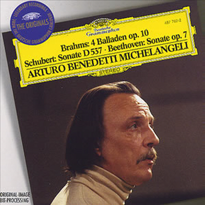  : ߶, Ʈ : ǾƳ ҳŸ ǰ 537, 亥 : ǾƳ ҳŸ 4 ǰ7 (Brahms : Ballades Op.19, Schubert : Piano Sonata D.537, Beethoven : Piano Sonata No.4 Op. 7)(CD) - Arturo Benedett