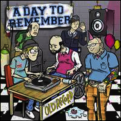 A Day To Remember — Old Record 앨범 커버