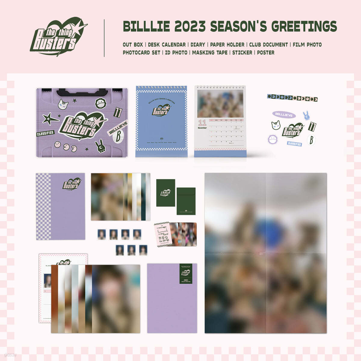 빌리 (Billie) 2023 시즌 그리팅 : the thing Busters