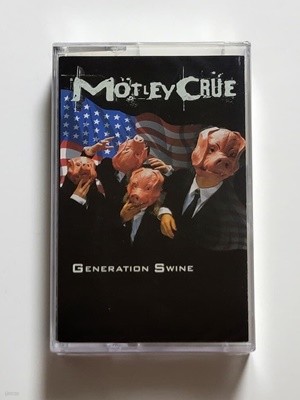 (미개봉 카세트테이프) Motley Crue (머틀리 크루) - Generation Swine
