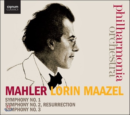 Lorin Maazel :  1 2 `Ȱ` 3 (Mahler: Symphonies Nos. 1-3)