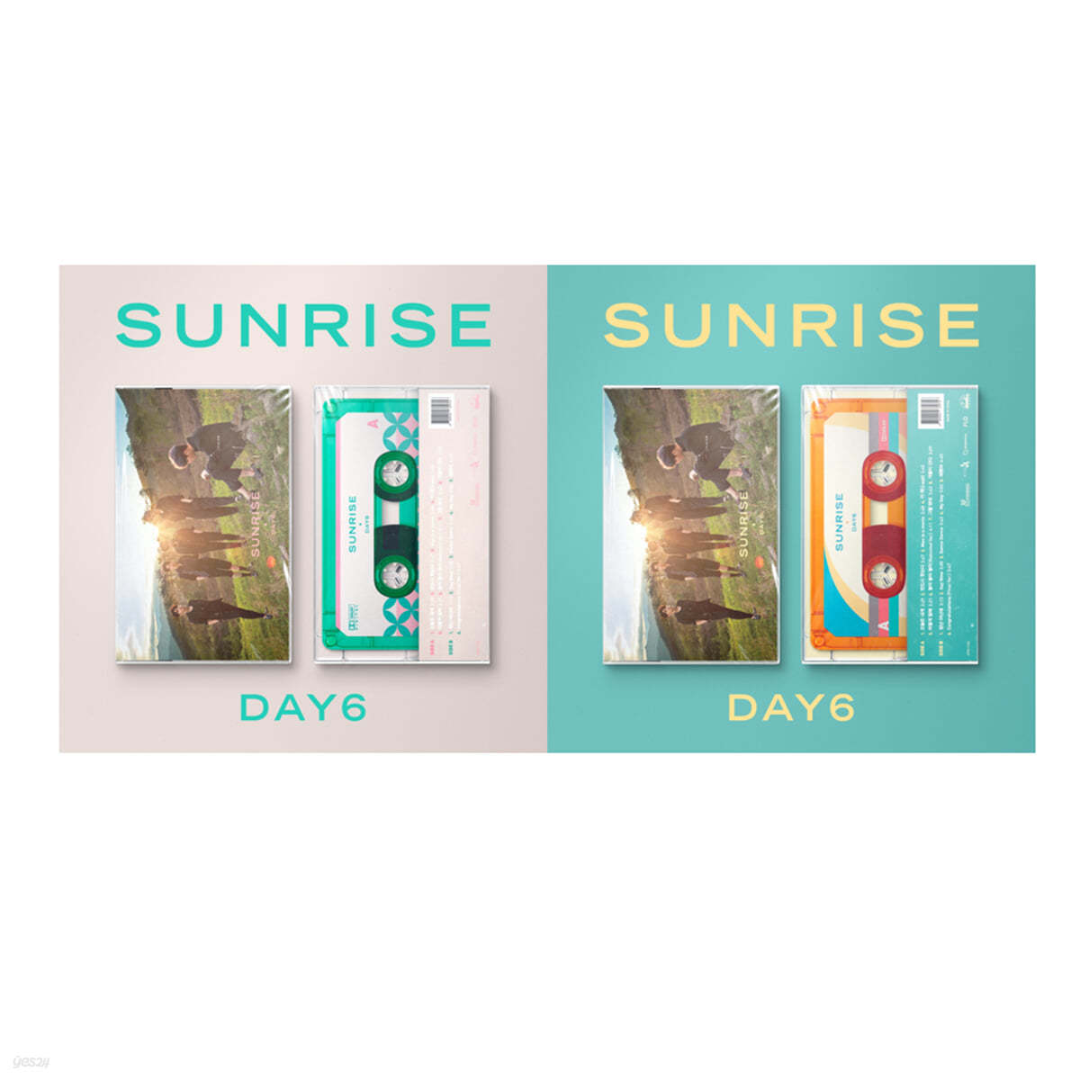 데이식스 (DAY6) 1집 - SUNRISE [카세트테이프] [Green 또는 Orange 버전 중 1종 발송]