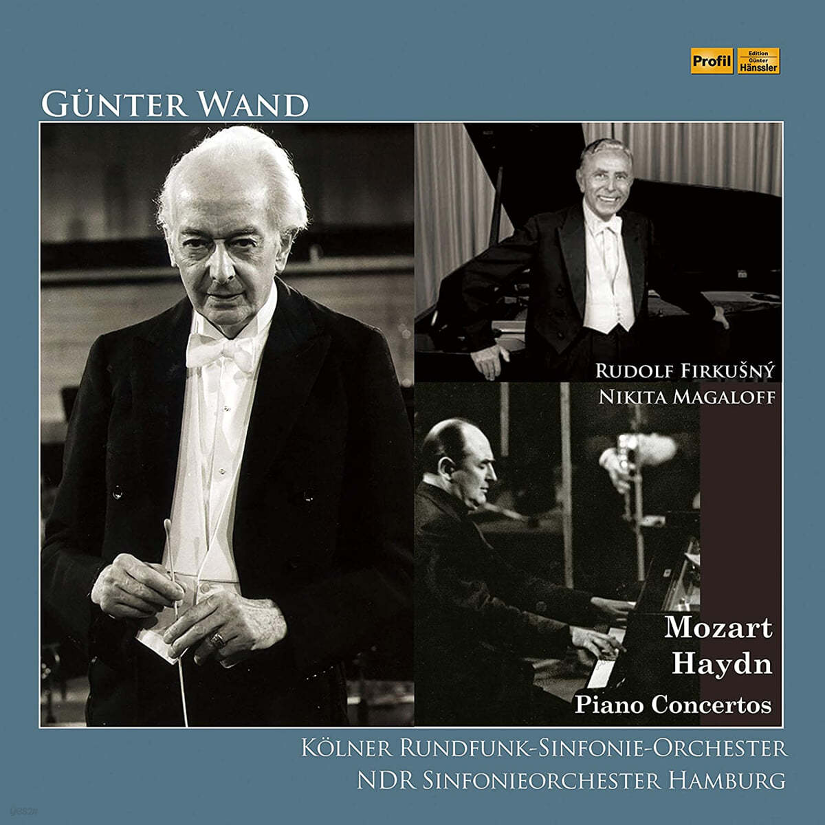 Gunter Wand 모차르트 / 하이든: 피아노 협주곡 연주집 - 귄터 반트 (Gunter Wand Concerto Vol.2) [2LP]