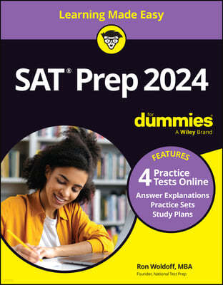 Digital SAT Prep 2024 for Dummies: Book + 4 Practice Tests Online, Updated for the New Digital Format