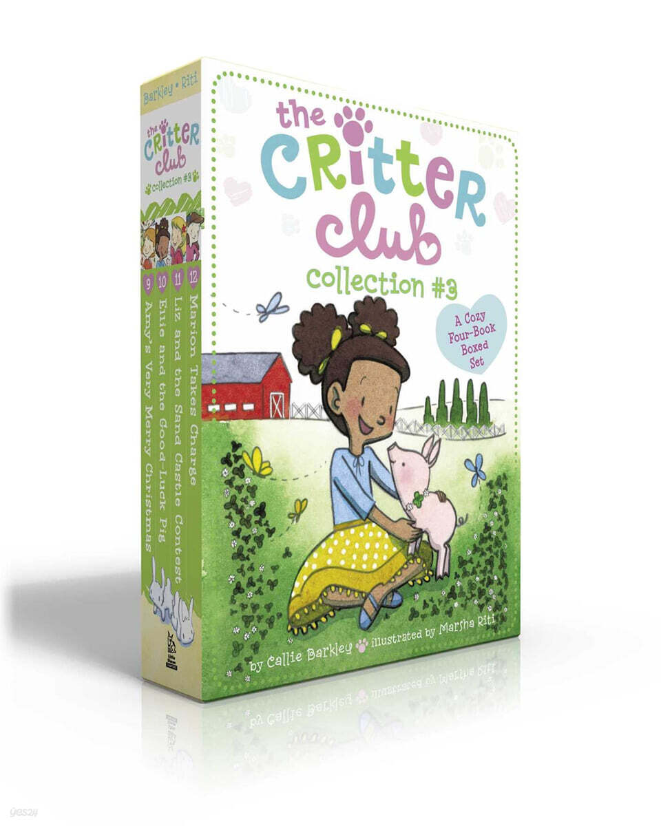 The Critter Club Collection #3 (Boxed Set): Amy's Very Merry Christmas; Ellie and the Good-Luck Pig; Liz and the Sand Castle Contest; Marion Takes Cha