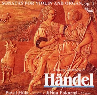 파벨 훌라 - Pavel Hula - Handel Sonatas For Violin and Organ [체코발매]