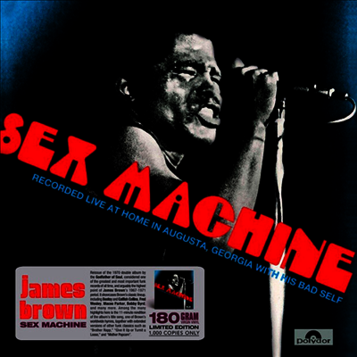 James Brown — Sex Machine (Gatefold) 앨범 커버
