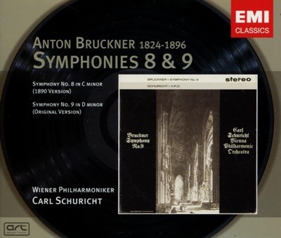 Bruckner : Symphonies No. 8 & 9 - 슈리히트 (Carl Schuricht) (2cd)